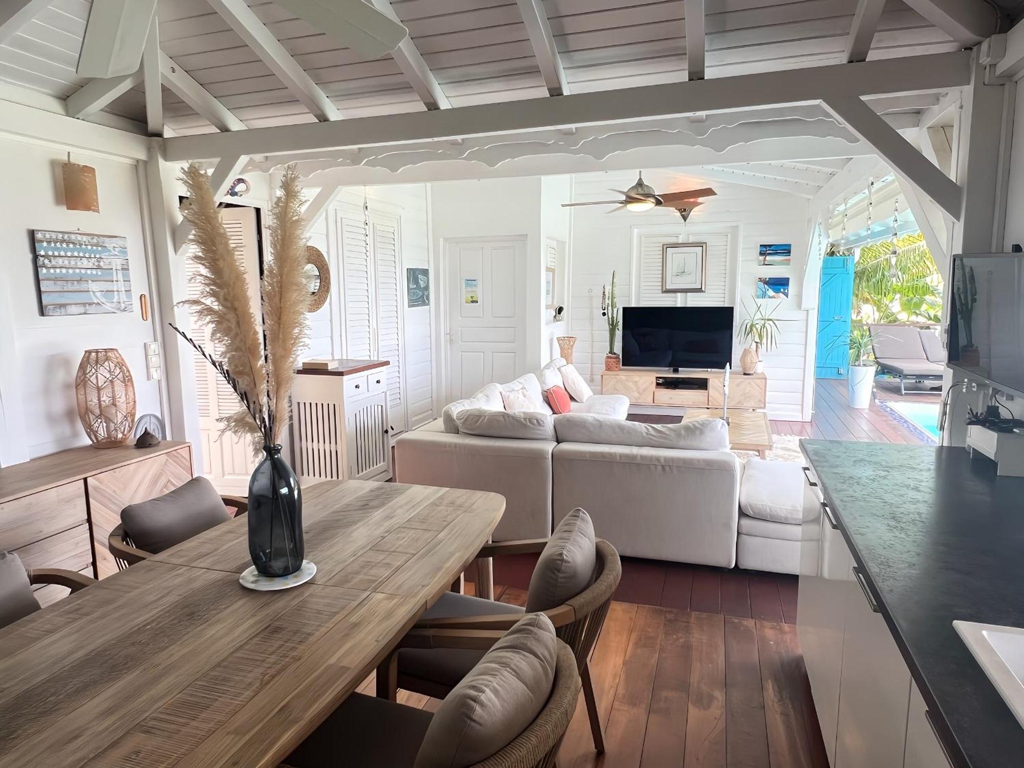 Vue Mer/3Beds/Piscine/Wifi/900 Metres De La Plage Deshaies Εξωτερικό φωτογραφία